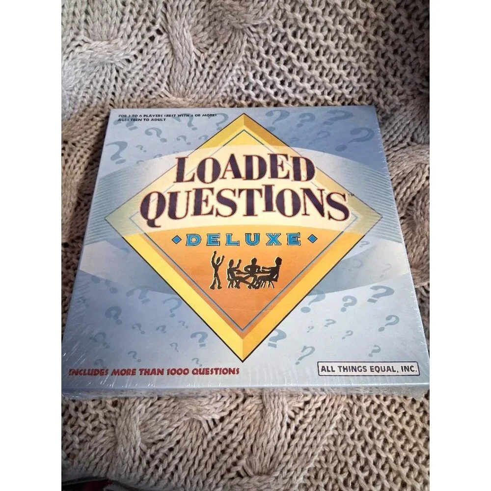 Loaded Questions Deluxe Adult Party Board Game With Over 1000 Questions